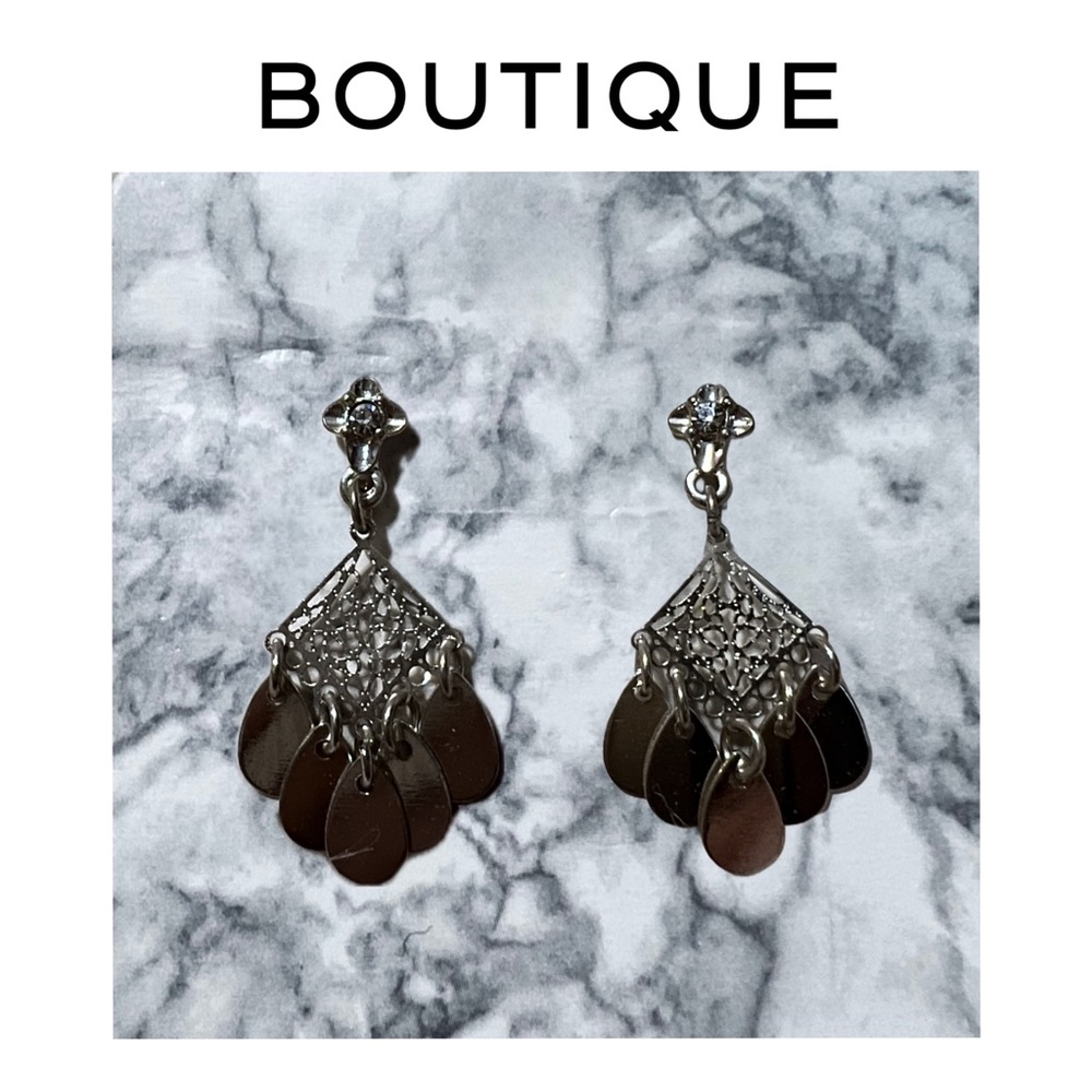 Silver Chandelier Earrings